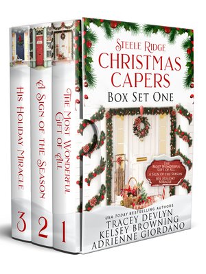 cover image of Steele Ridge Christmas Caper Box Set 1